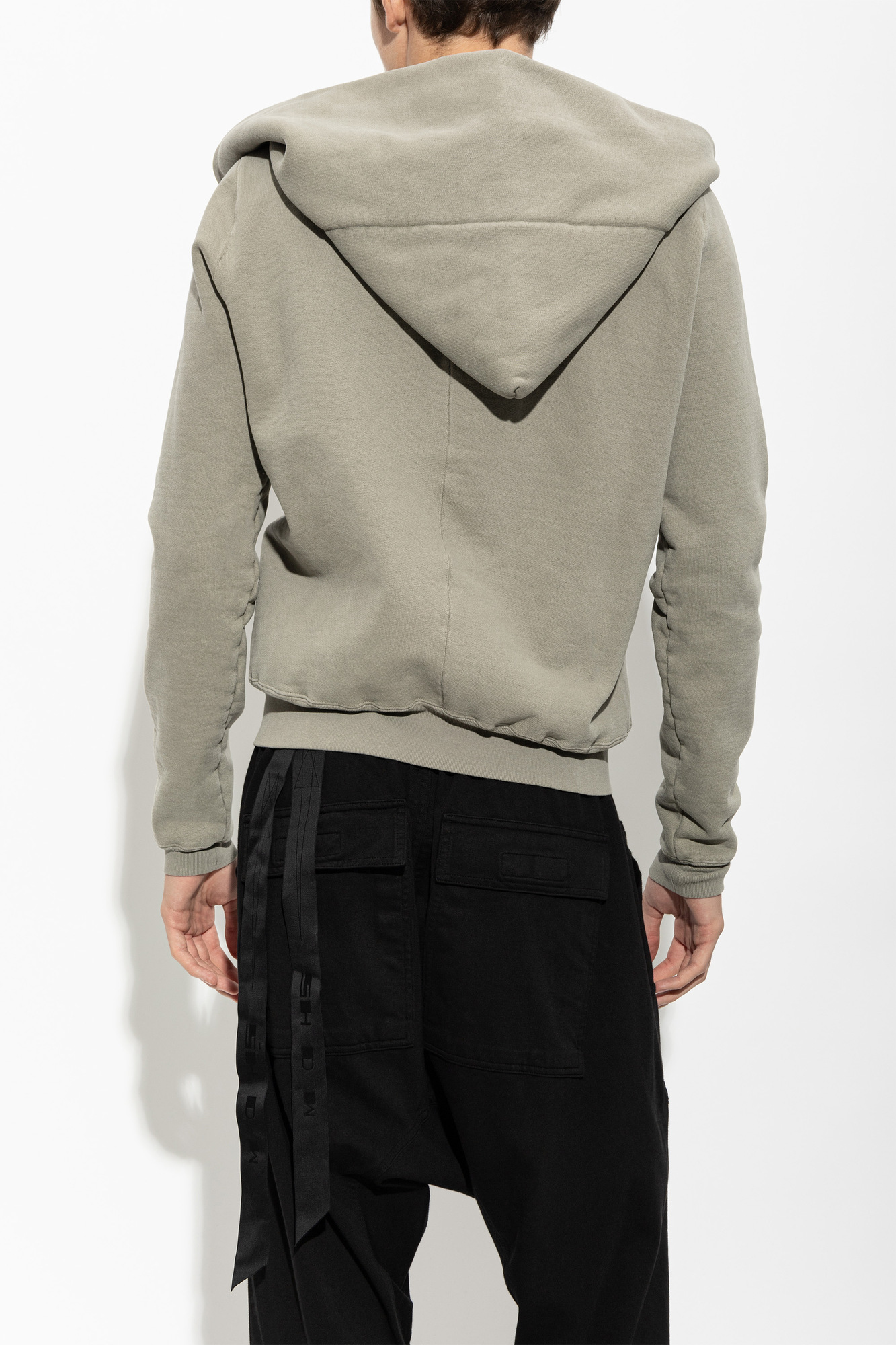 Rick Owens DRKSHDW Sweatshirt with asymmetric zipper | Men's | Vitkac